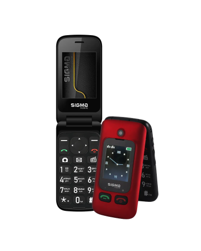 მობილური ტელეფონი Sigma Mobile Comfort 50 Shell Duo Type-C (შავი)