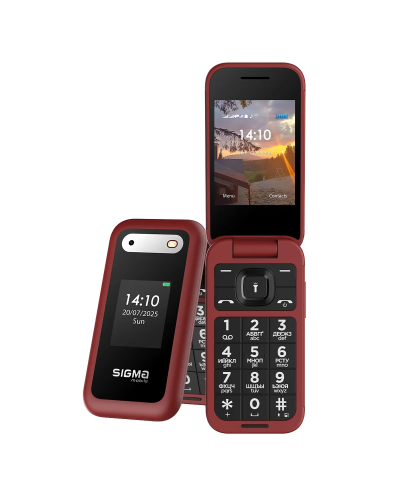 მობილური ტელეფონი Sigma Mobile X-style 281 CLIK (წითელი)