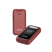 მობილური ტელეფონი Sigma Mobile X-style 281 CLIK (წითელი)