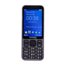 მობილური ტელეფონი Sigma Mobile X-Style 351 LIDER (ნაცრისფერი)