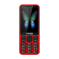 მობილური ტელეფონი Sigma Mobile X-Style 351 LIDER (წითელი)